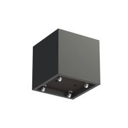 Plantenbak CARREZ met Wielen Vierkant - Polyester (800x800x800mm)