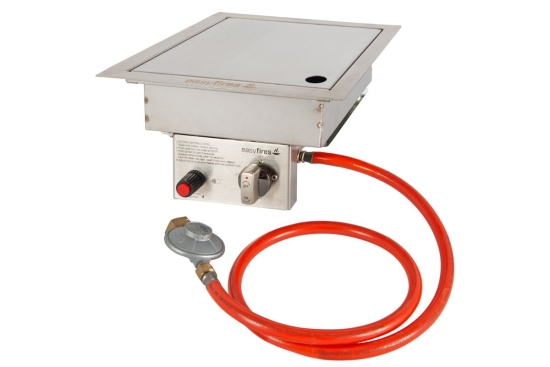 Easyfires Losse Inbouwbrander - Vierkant (300x300x16,50mm)