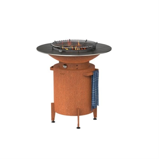 Forno Barbecue Base Rond + Carrier + Grill (1000x1000mm)