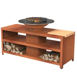 Forno Barbecue + Carrier + Grill (2000x700x1150mm)