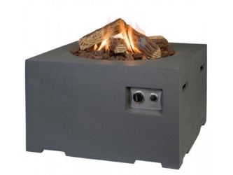 Happy Cocooning Vuurtafel Vierkant - Antraciet (760x760x460mm)