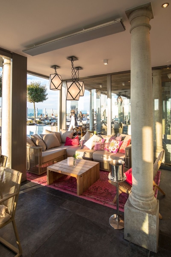 Heatstrip Indoor Terrasverwarming 2400Watt