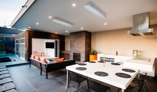 Heatstrip Smart Elegance Terrasverwarming met afstandsbediening & App 3200 Watt