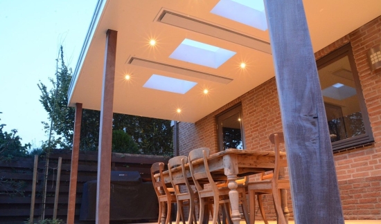 Heatstrip Smart Elegance Terrasverwarming met afstandsbediening & App 3200 Watt