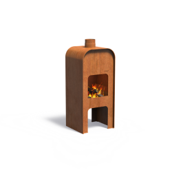 Forno Terrashaard Gap  - Cortenstaal (550x500x1200mm)