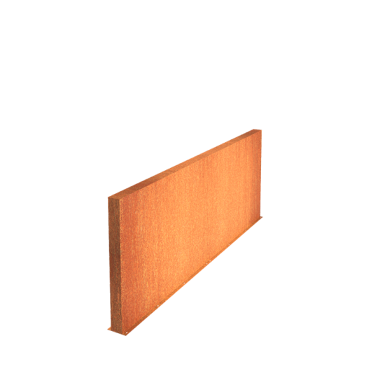 Wand - Cortenstaal (4000x150x1000mm)