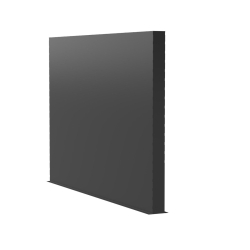 Wand - Aluminium (2000x150x2000mm)