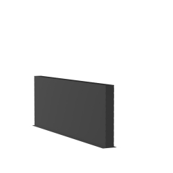 Wand - Aluminium (2000x150x1000mm)