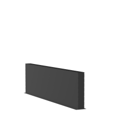 Wand - Aluminium (2000x150x800mm)