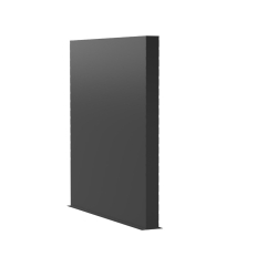 Wand - Aluminium (1500x150x2000mm)